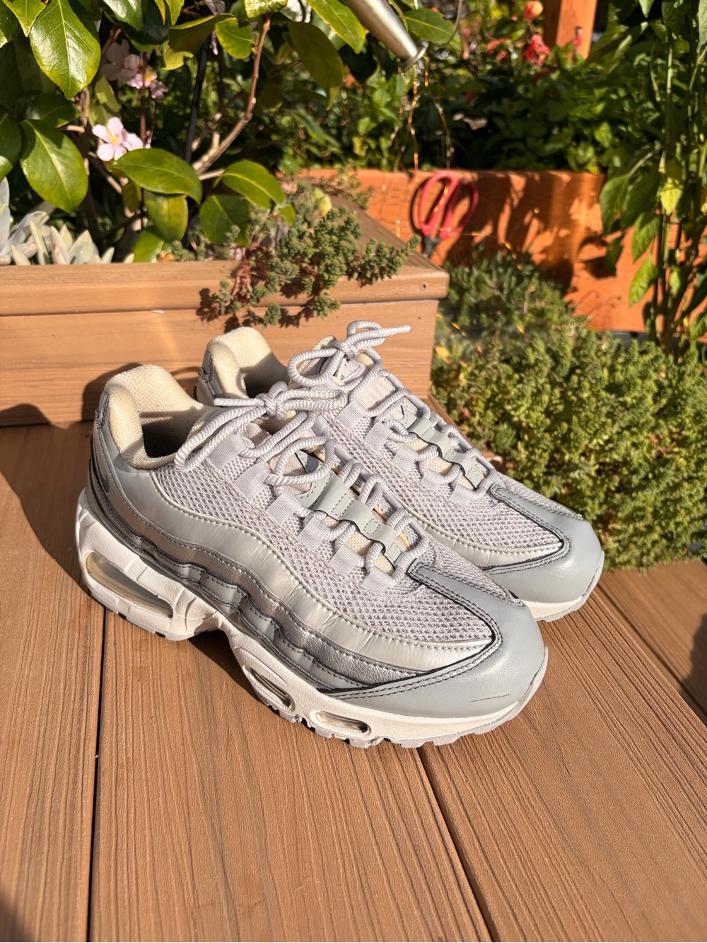 Nike Air Max 95 Big Bubble “Grey Fog Silver” - Size 7W5.5M